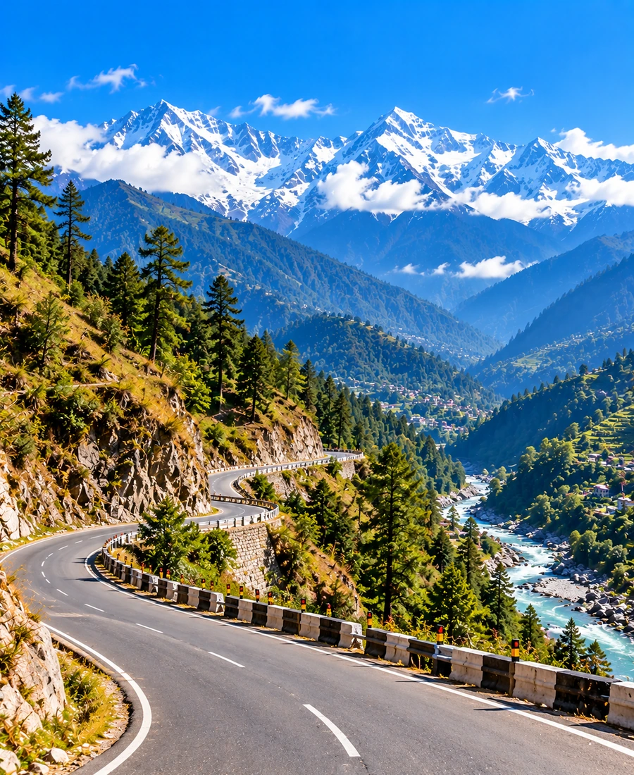 Himalayan roads Uttarakhand