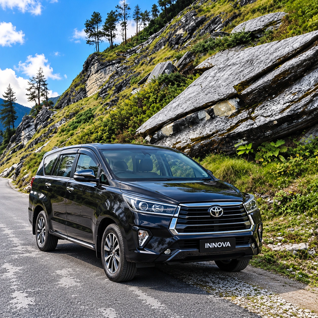 Representative Toyota Innova vehicle
