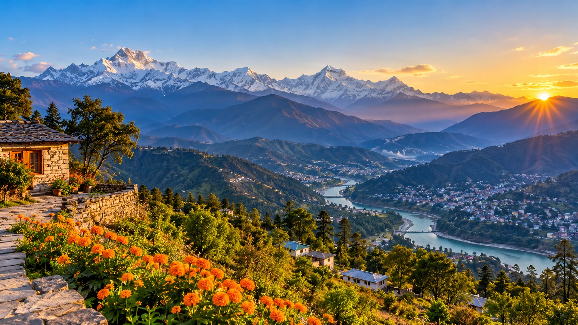 Uttarakhand Himalayan travel landscape
