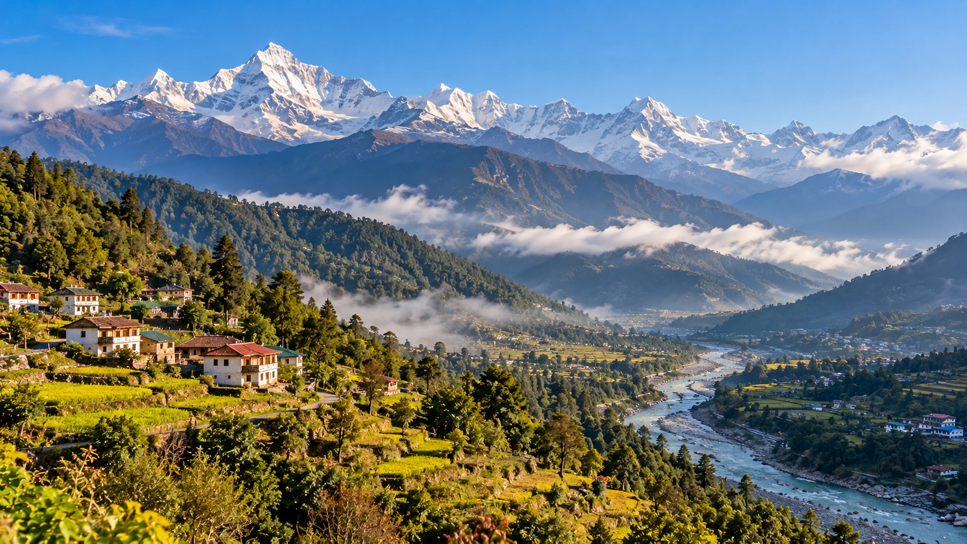 Uttarakhand Himalayan travel landscape